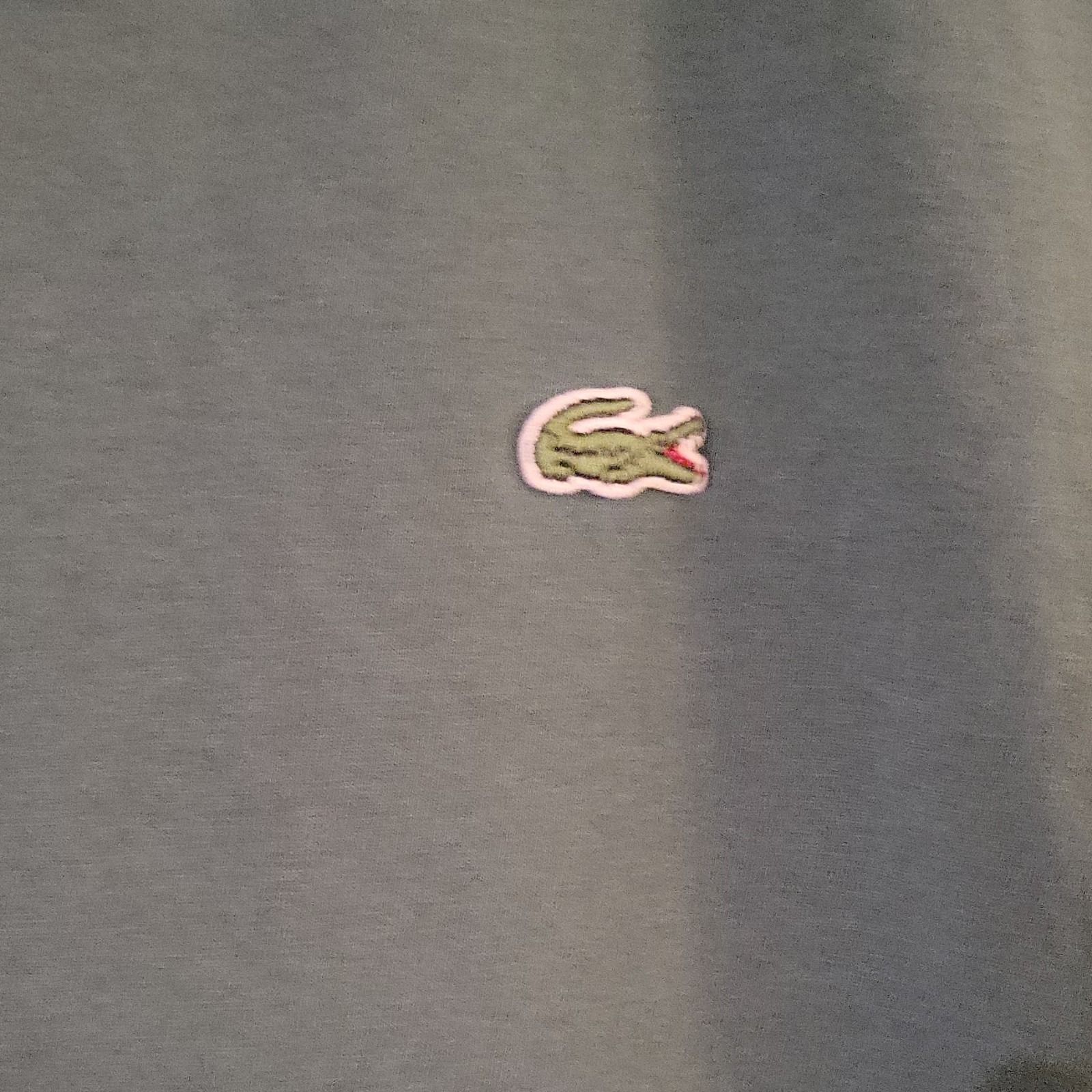 Lacoste Men’s Short Sleeve Crew Neck Logo T-Shirt Green Cotton Jersey Size 4