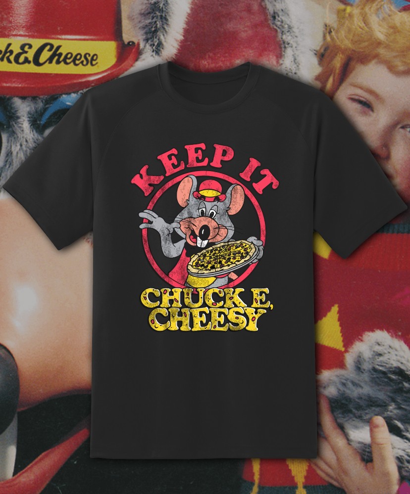 Chuck E Cheese Keep it Cheesy Shirt – Adult & Youth sizes up to 6XL Fast Ship!!