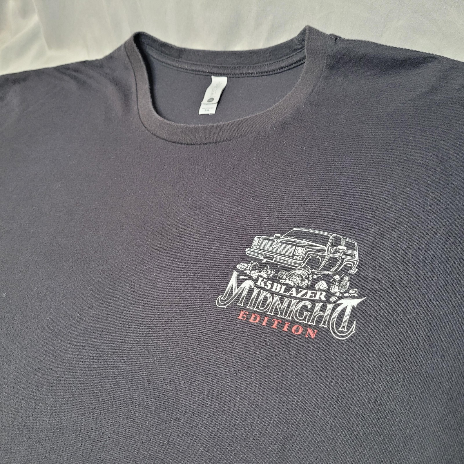 K5 Blazer Midnight Edition Shirt Mens 5XL Black Graphic Grim Reaper Chevy Truck