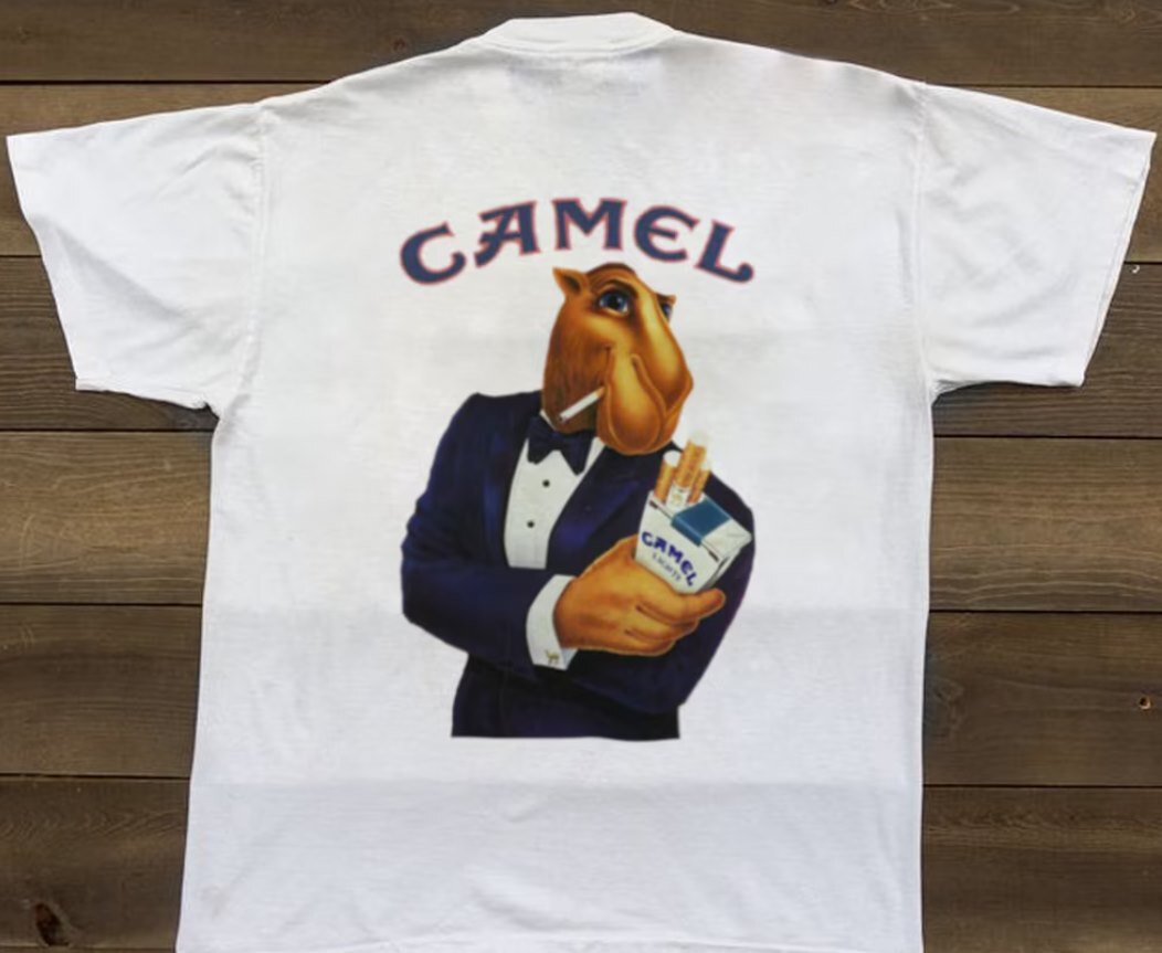 Vintage Camel Tee Shirt Cigarette Classic Design Camel Shirt Marlboro Shirt Ciga