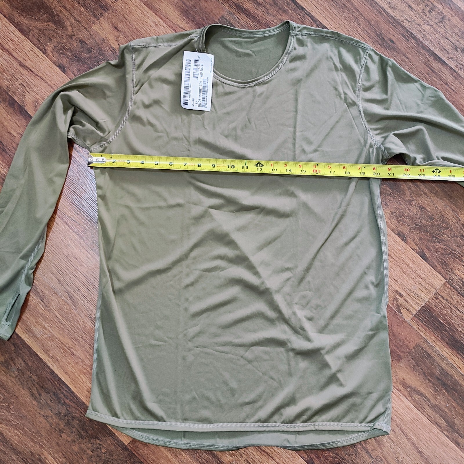 undershirt cold weather M-rg Odyssey Army Military olive drab green