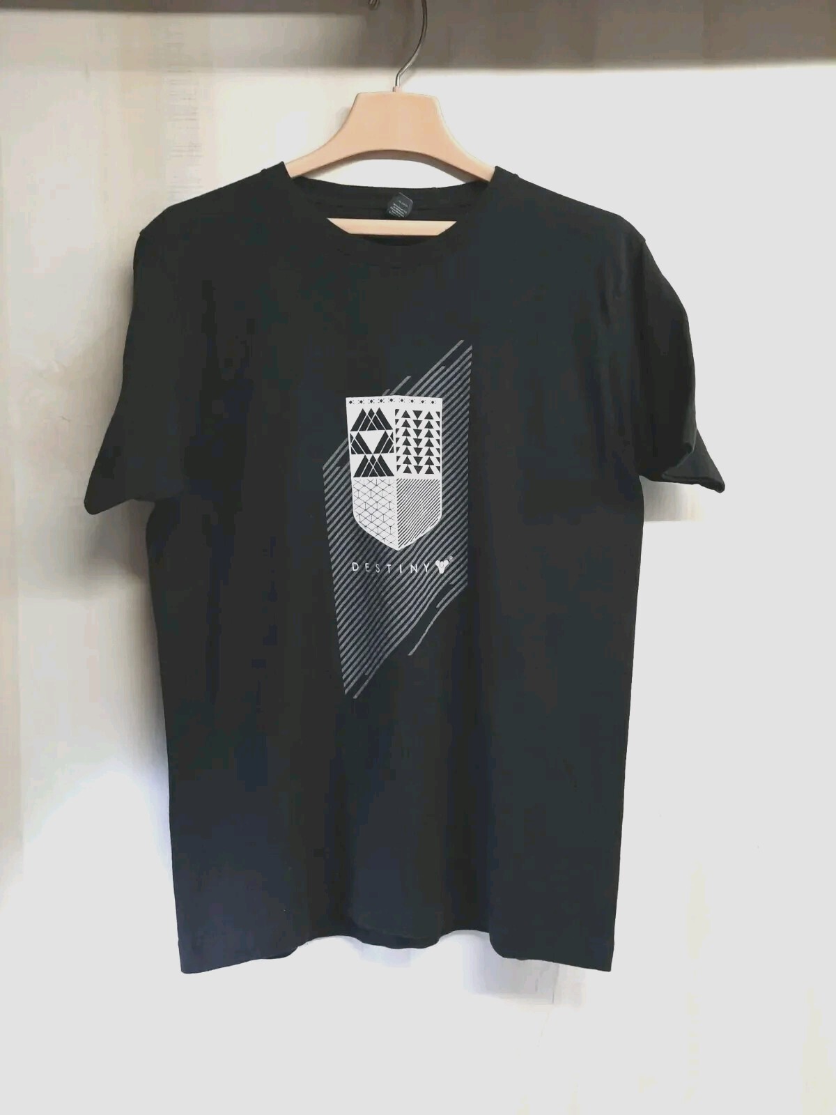 Destiny Shirt Men’s Large Black Video Game Grimoire Sheild Tee
