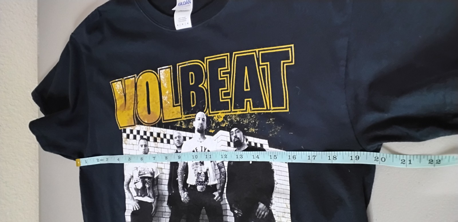 Volbeat 2017 North America Tour Concert T-Shirt Band Picture Adult Size Medium