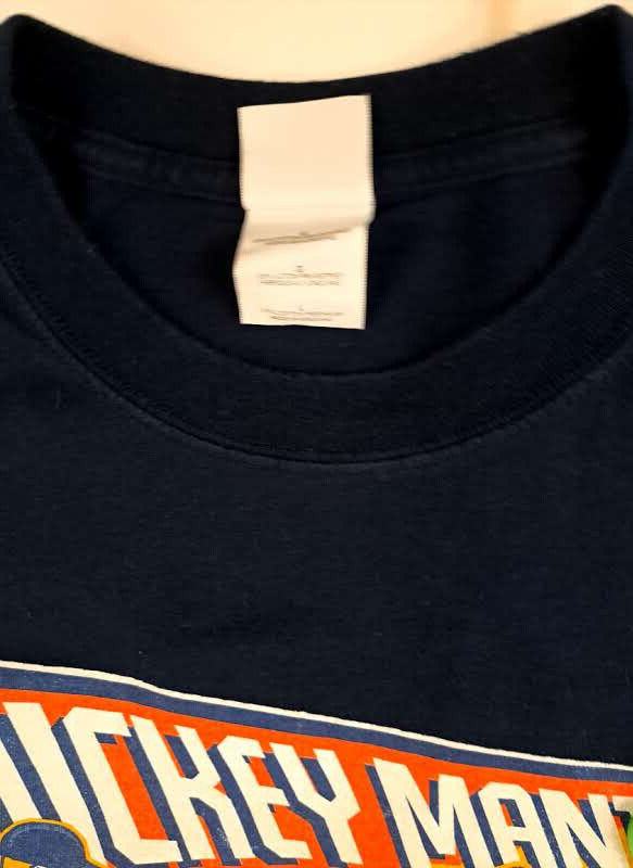 NY Yankees Mickey Mantle’s Restaurant size Large Blue Gildan EUC