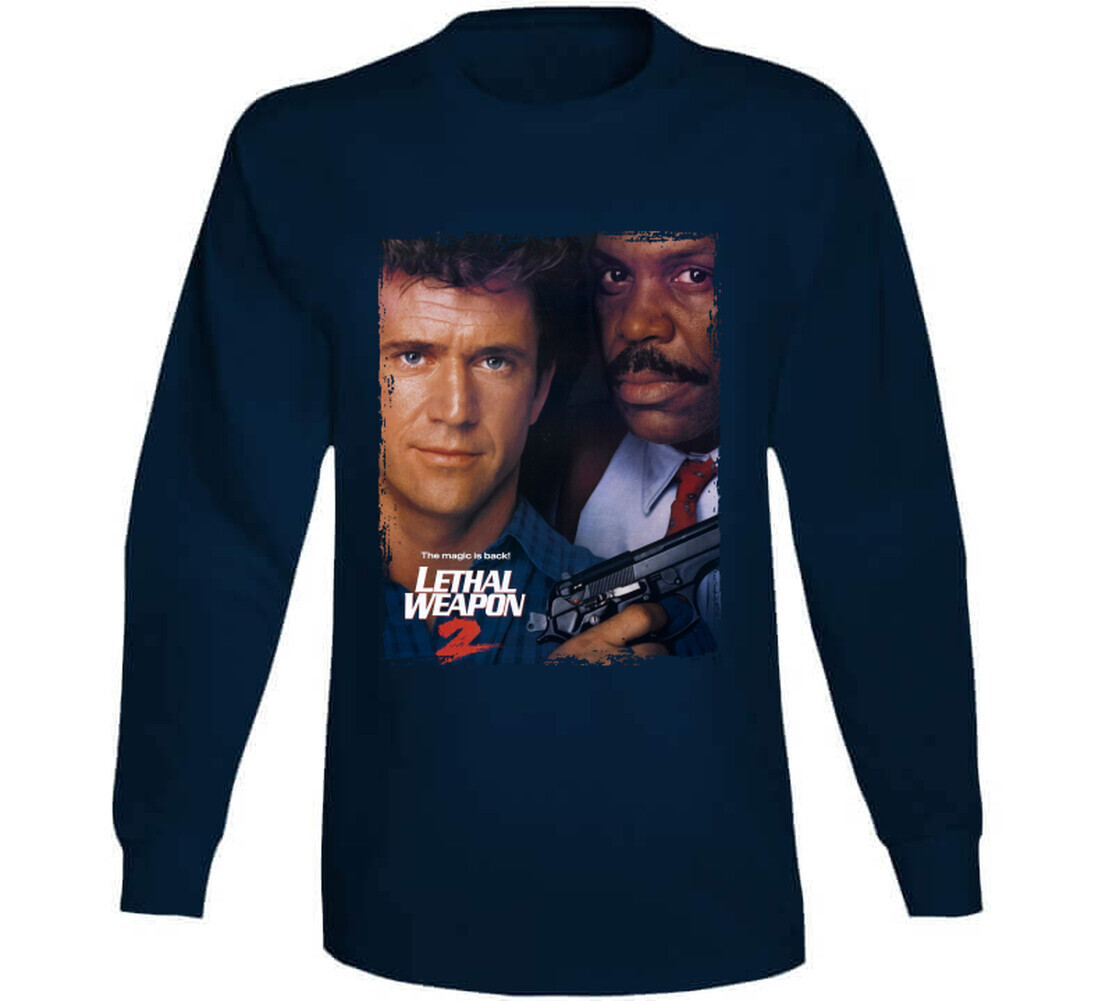 Lethal Weapon 2 Gibson Glover Movie T Shirt