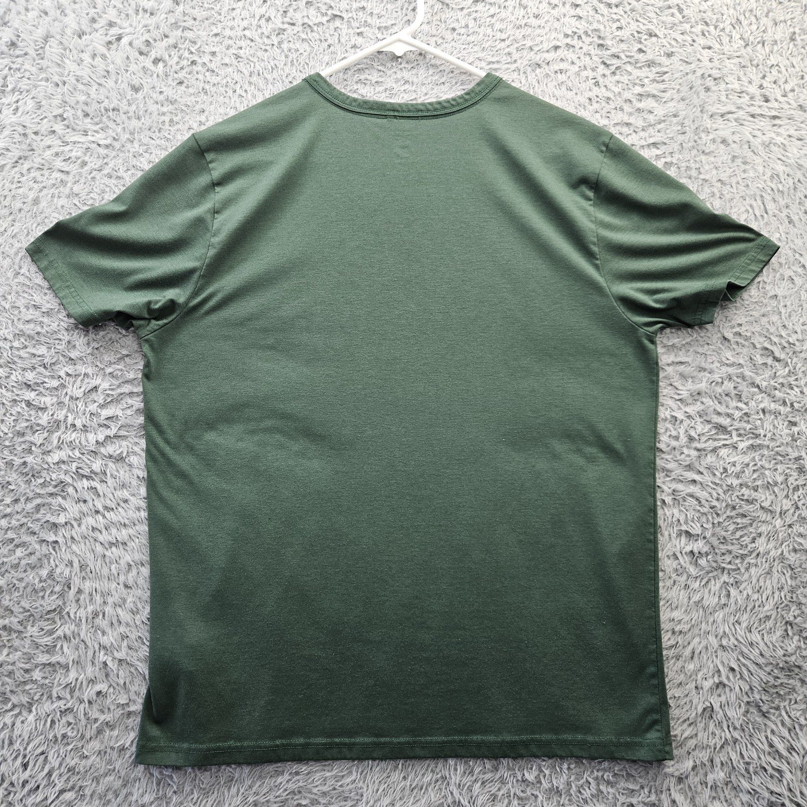 Roark Run Amok Mathis Active Short Sleeve Tee T Shirt Green Large