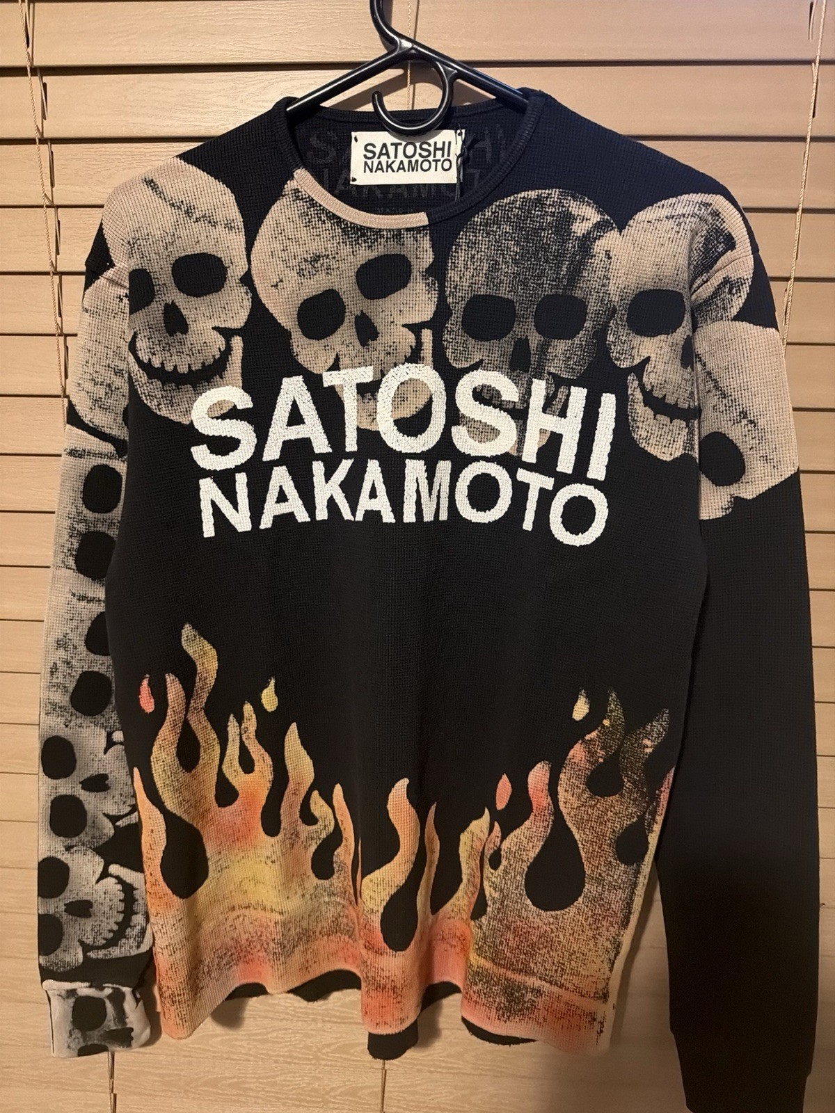 Satoshi Nakamoto “Lost Boys” Thermal Long Sleeve Size medium