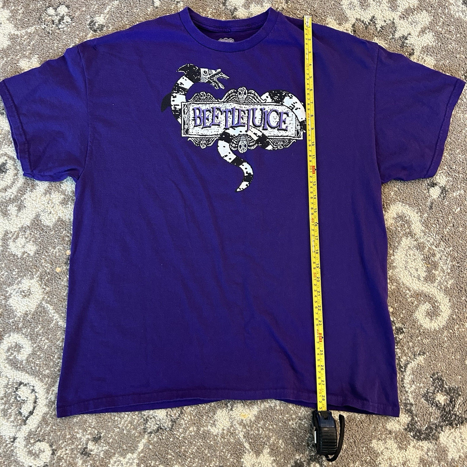 OFFICIAL Beetlejuice Graphic Tee – Men’s Size X-Large – GREAT CONDITION