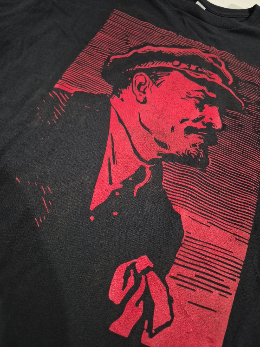 Nwt Comrade Lenin Black Communists Unisex Gilden T Shirt Size XL 100% Cotton!