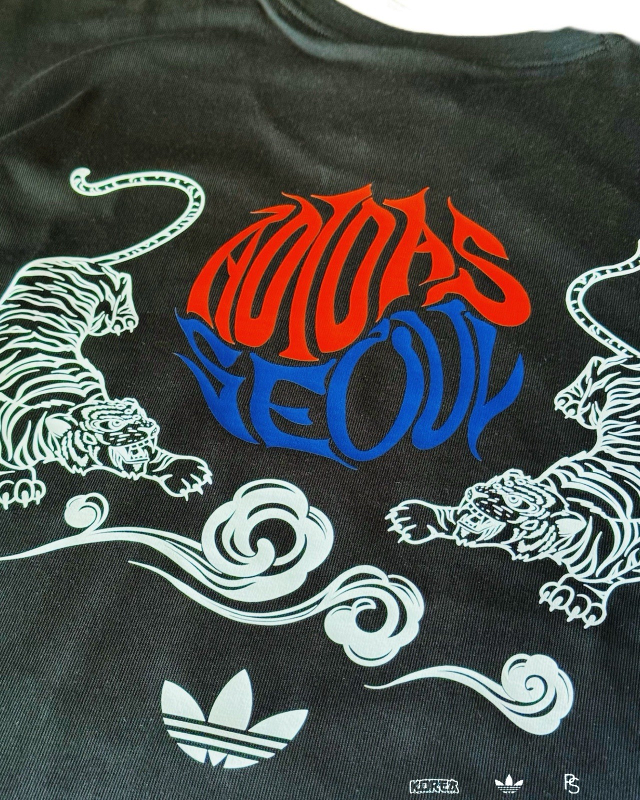 adidas Made For You Seoul Dragon Tee•KOREA ONLY• L(Asia) •Black•2026•SHIPS TODAY