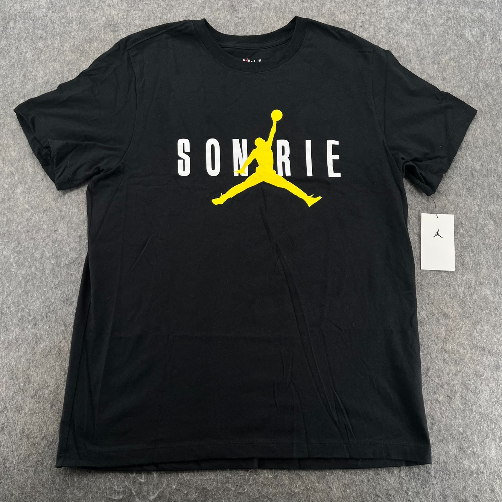 Air Jordan x J Balvin Sonrie Graphic T Shirt Size L NEW