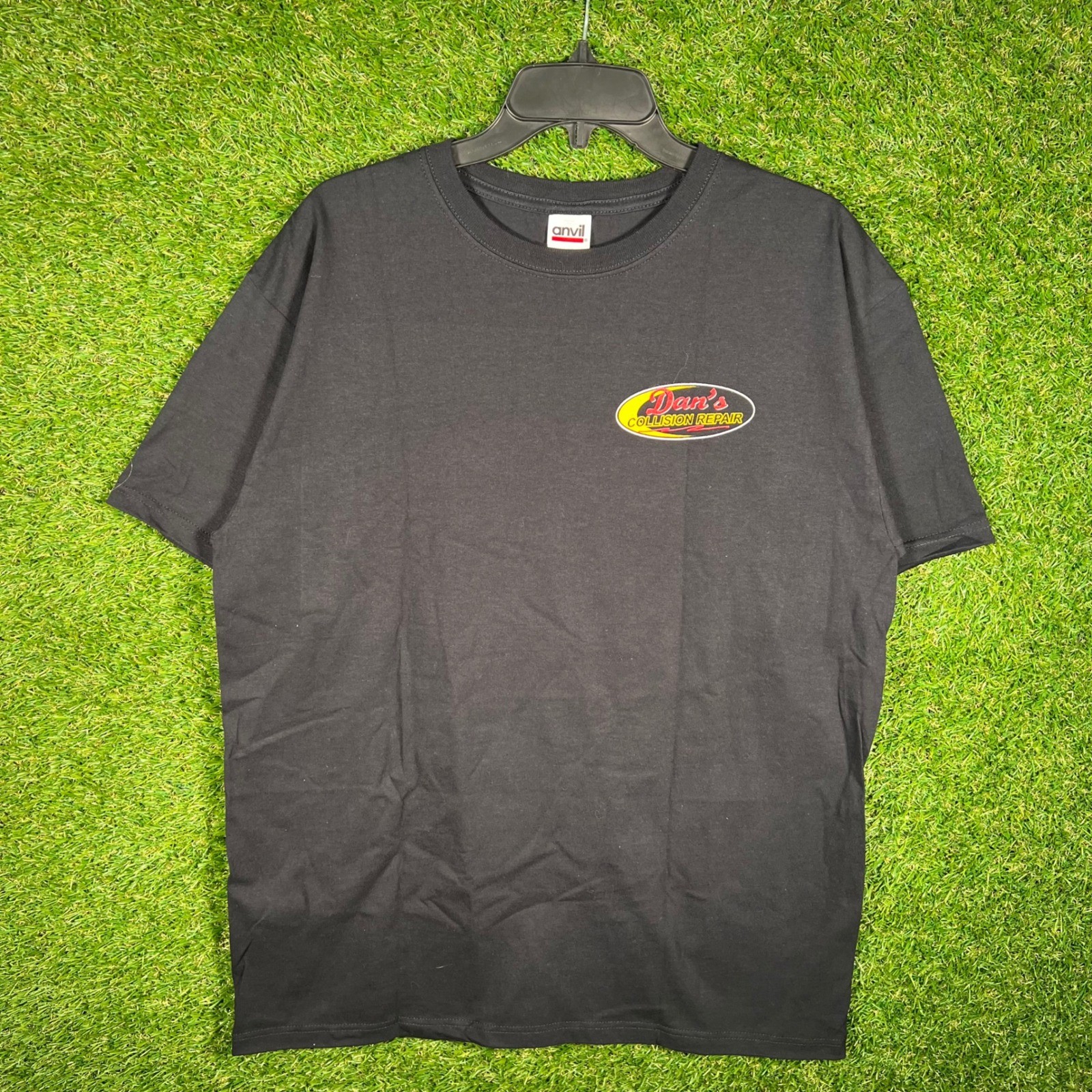 Anvil Dan’s Collision Repair PPG Hottest Colors Truck Graphic T-Shirt Black L