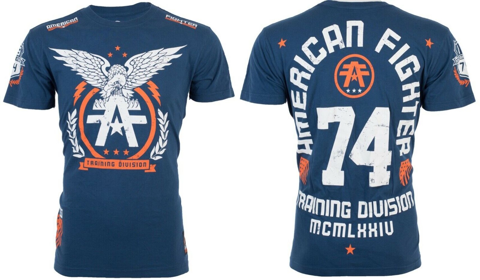 AMERICAN FIGHTER Mens T-shirt Take Flight Navy L-2XL NWT