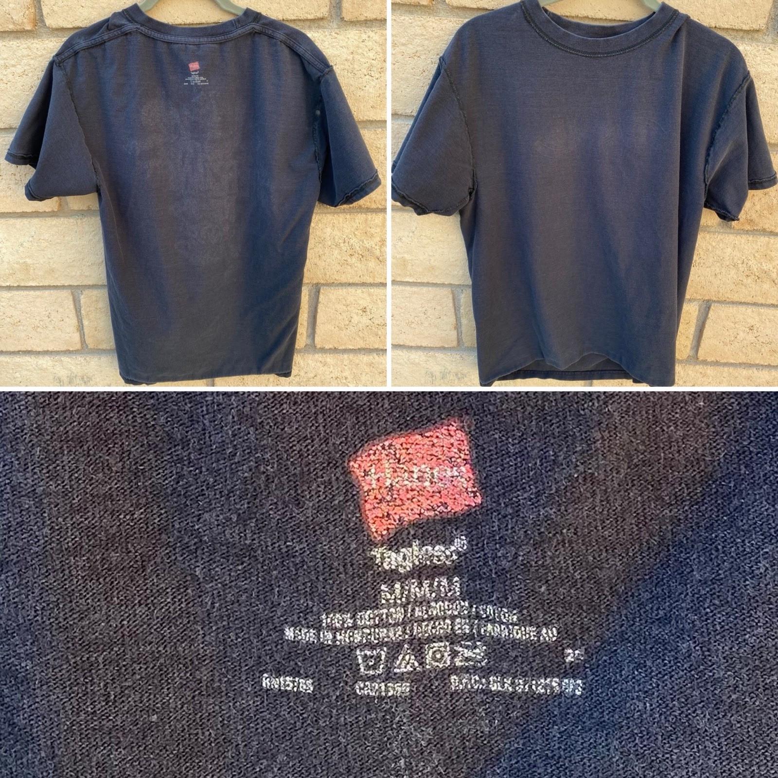 Defcon 19 Fabulous Las Vegas T Shirt Front Back Graphics Worn Has A Fade Size M