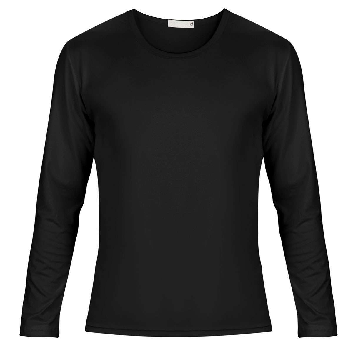 Men Casual Long Sleeve Basic T-shirt Slim Thermal Undershirt Muscle Top Milksilk