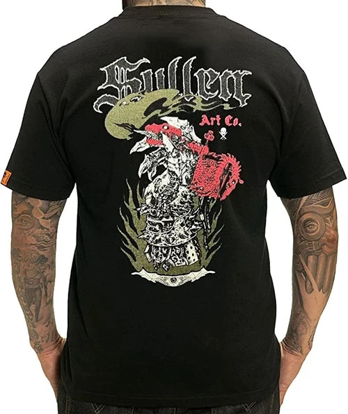 Heavy Ink Tattoo Graphic Tee Bold Streetwear Dark Art T-Shirt