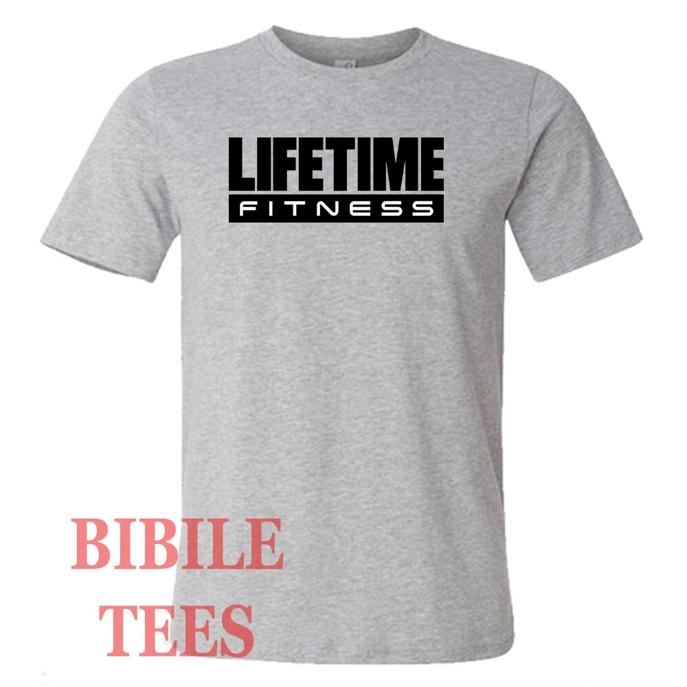 Lifetime Fitness Gym Men’s Grey Size S to 5XL