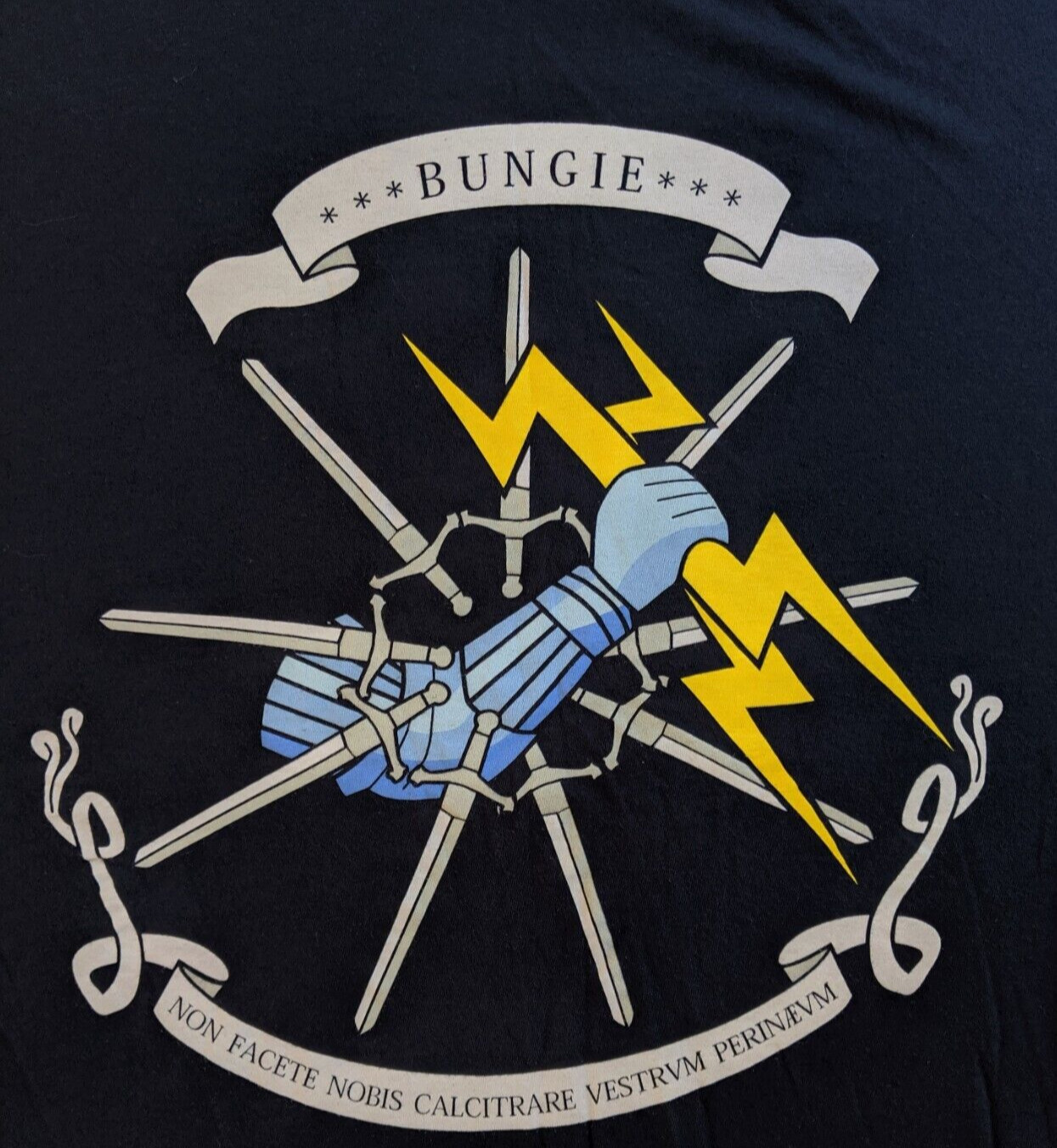 Bungie Throwback Crest Shirt XL Official Destiny 2 Marathon Halo Oni Dev RARE!