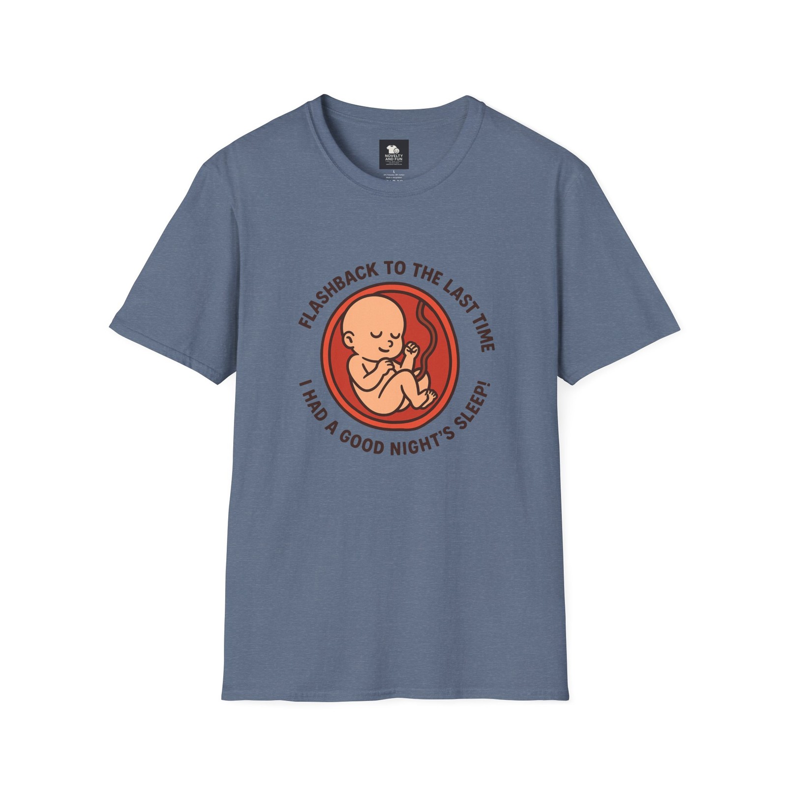 Sleep Flashback Unisex T-Shirt, Vintage Tee, Retro Shirt, Funny Graphic Top