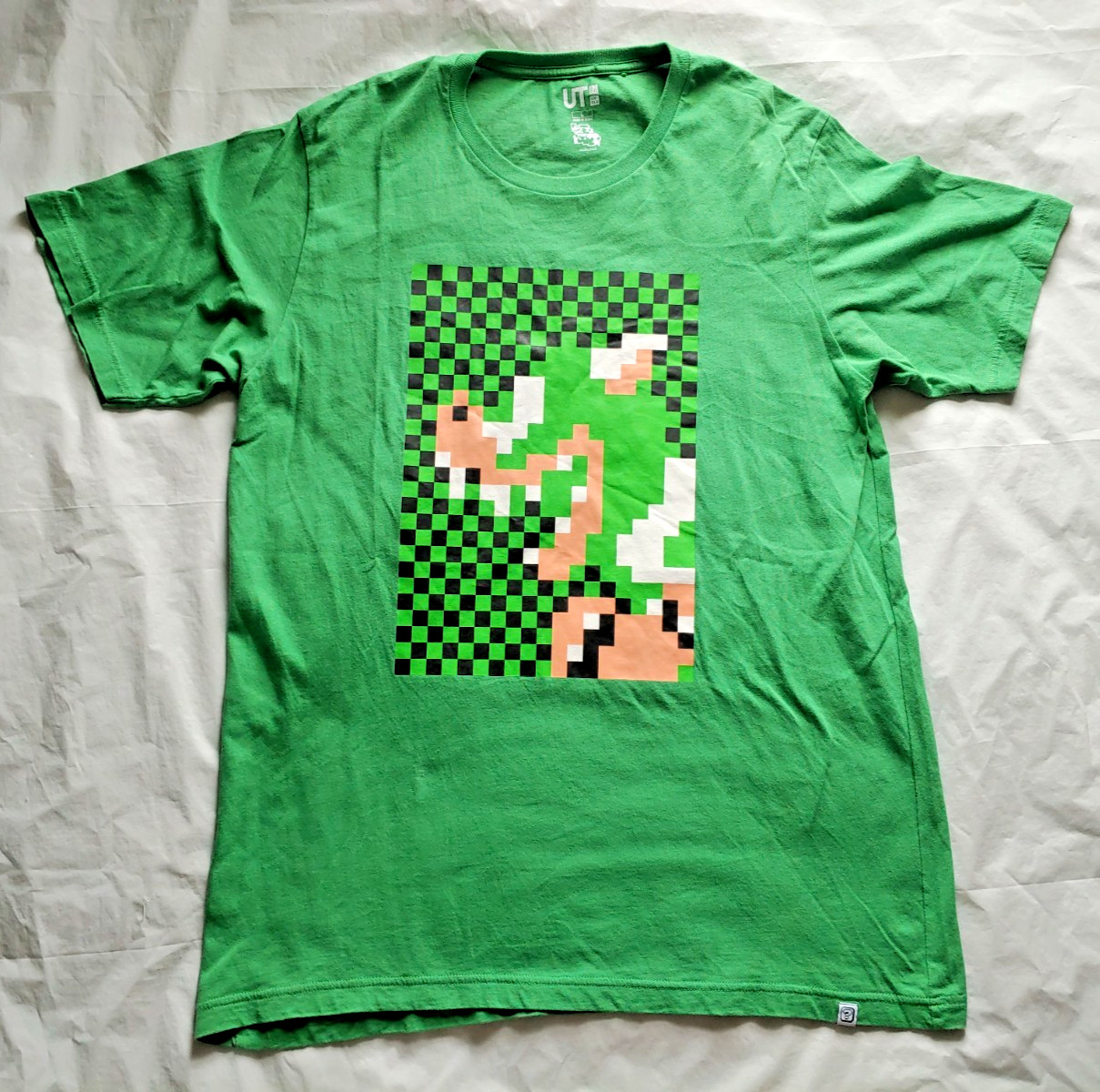 Nintendo Super Mario Bros. Pixel Bowser Uniqlo UT T-Shirt – Size Large / L