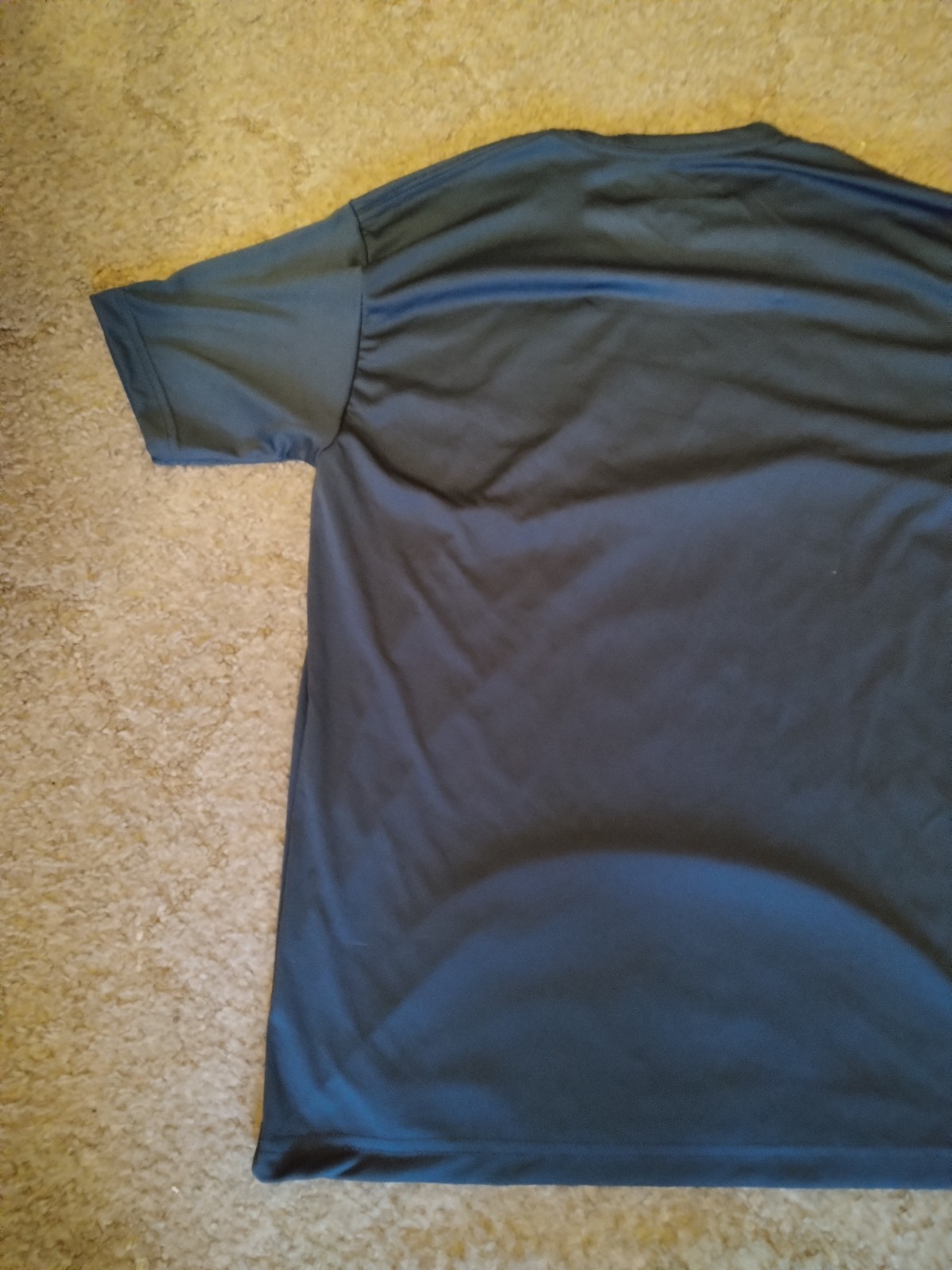Adidas T-Shirt Men’s Large Gray Trefoil Classic Logo Short Sleeve