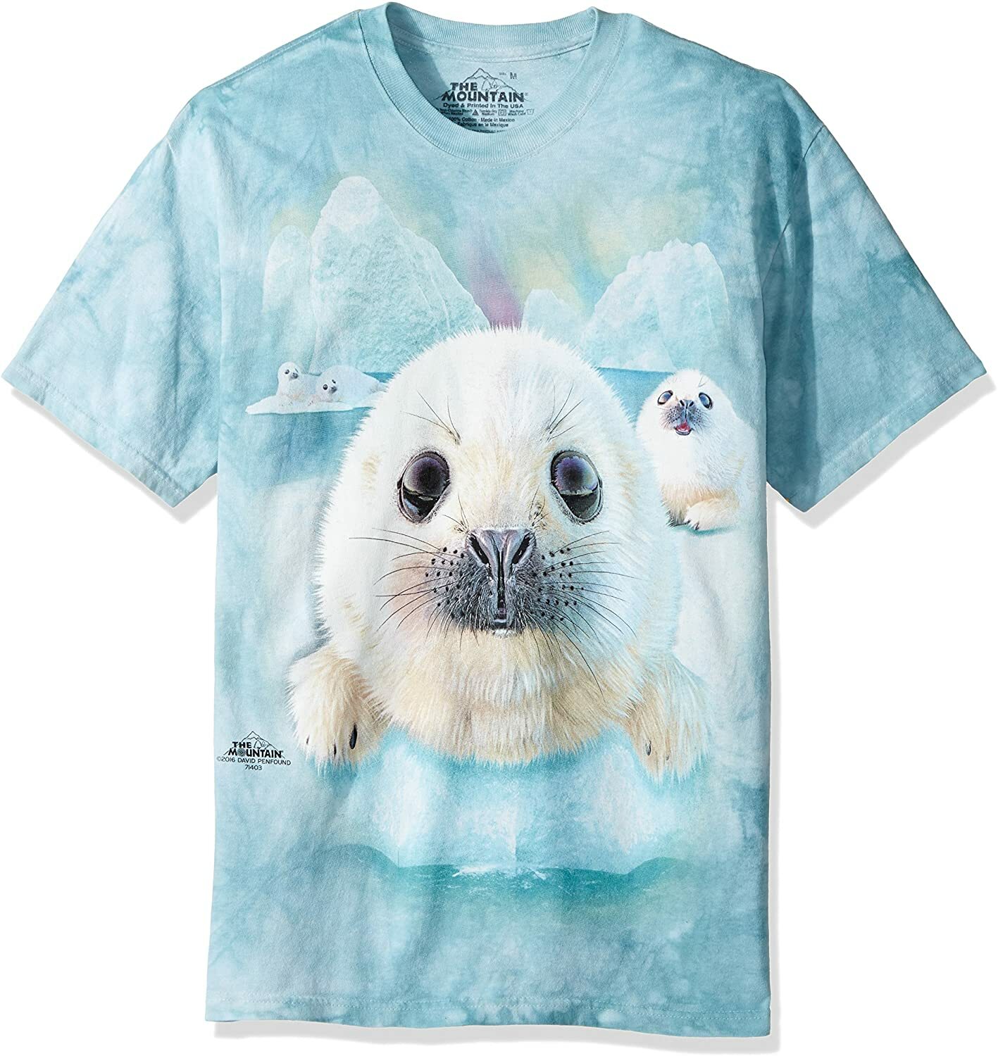 The Mountain Seal Pup Sea Lion Newborn Sealpups Whitecoats Adult T-Shirt 3X-5X