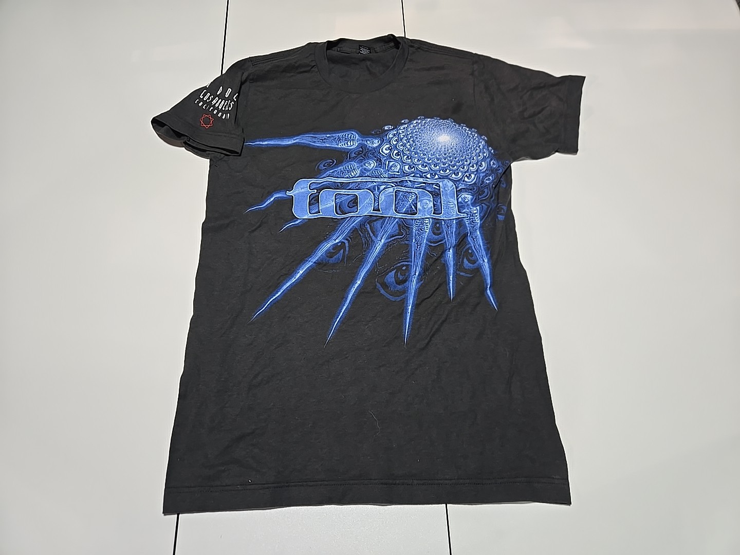TOOL Band S T-Shirt Spectre Spikes Los Angeles California 2-Sided 2018 Concert