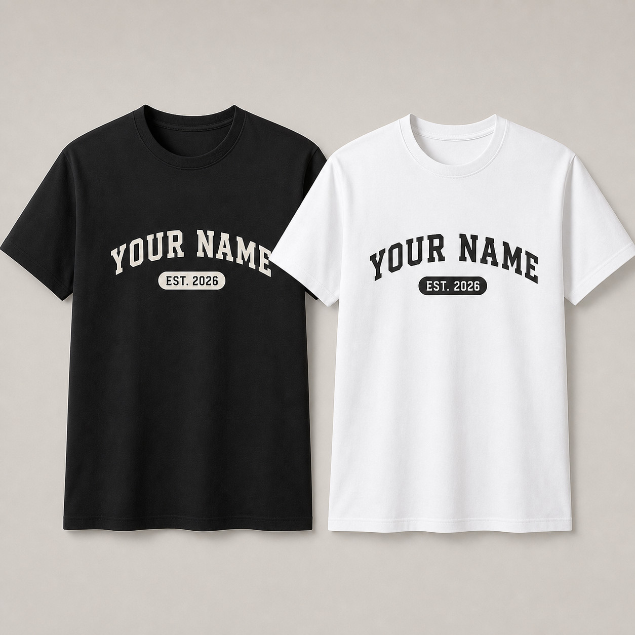 Anniversary Custom Men’s 2-Side Tee Personalized T-Shirt Gift