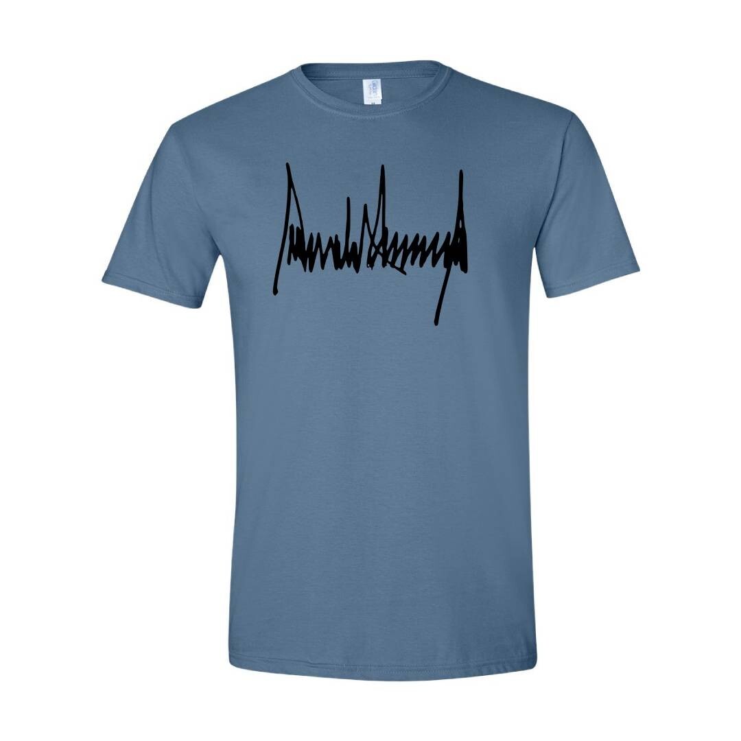 Trump Vance Signature 2024 MAGA 45 47 You Missed Never Surrender Legend T-Shirt