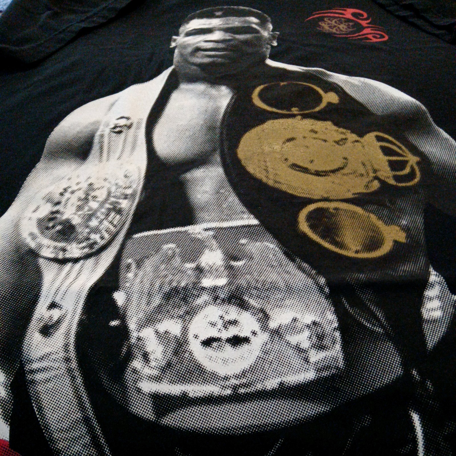 Mike Tyson Tshirt Iron Mike SC Threads Boxing size XL Championship WBC Retro