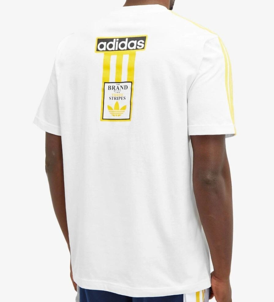 NEW MEN’S ADIDAS ORIGINALS ADIBREAK TEE SHIRT ~SIZE XL #IU2360