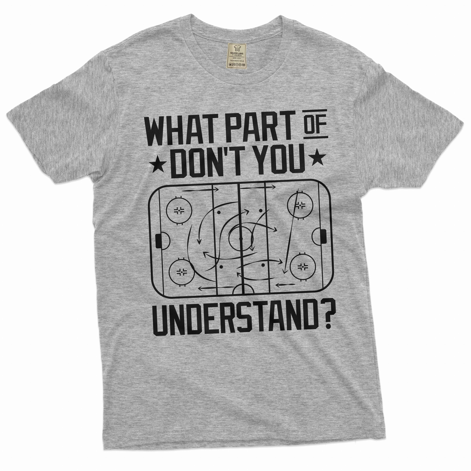 Men’s ice Hockey Funny T-Shirt Sports Hobby Hockey Player Sarcastic Tee Shirt