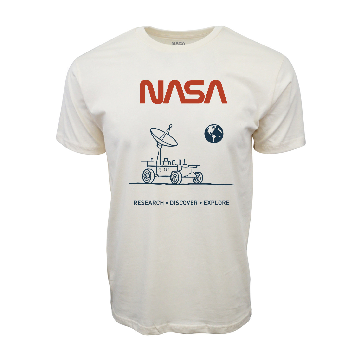 1970 Nasa Research Discover Explore Graphic T shirt