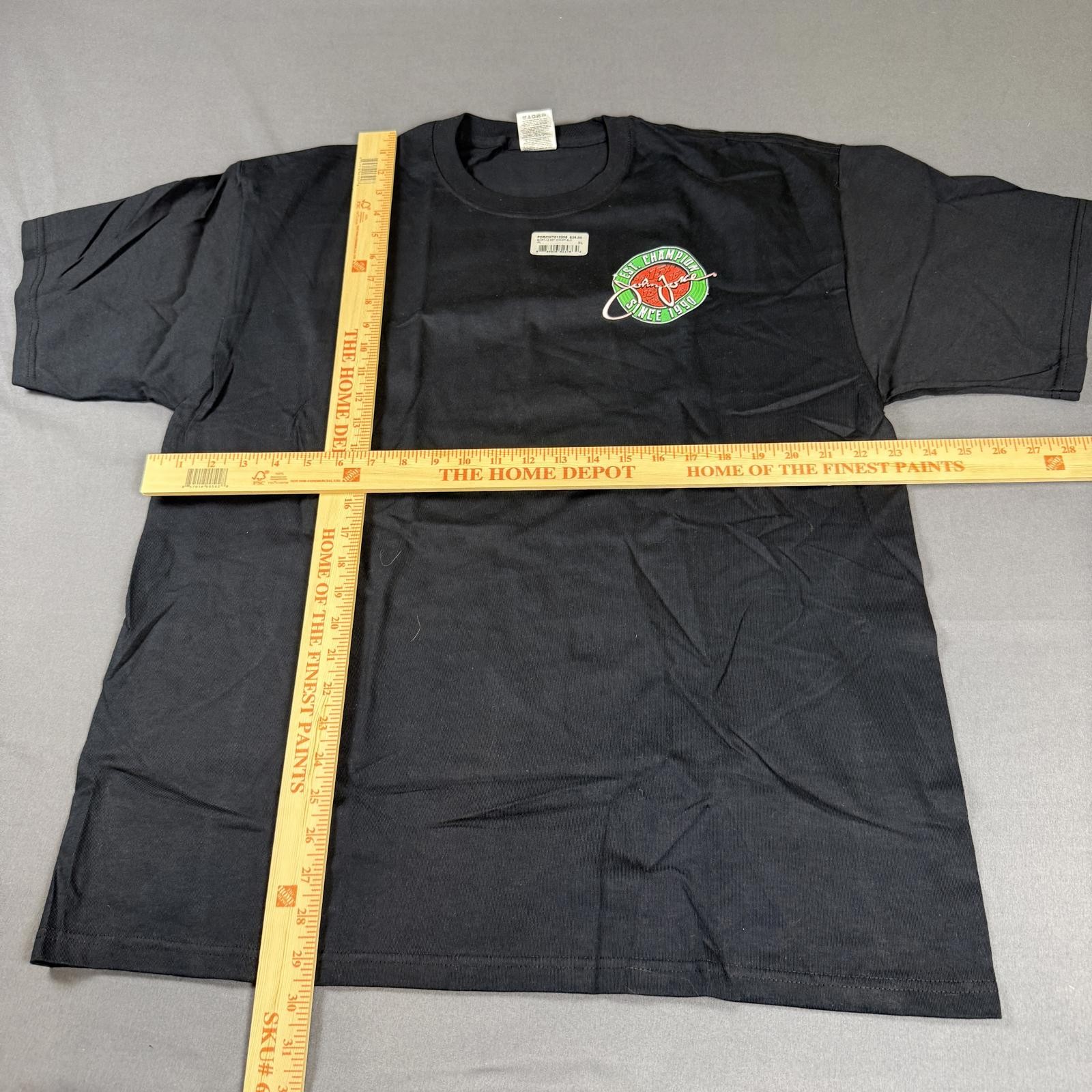 NHRA Racing John Force Funny Car Y2K Men’s Size XL
