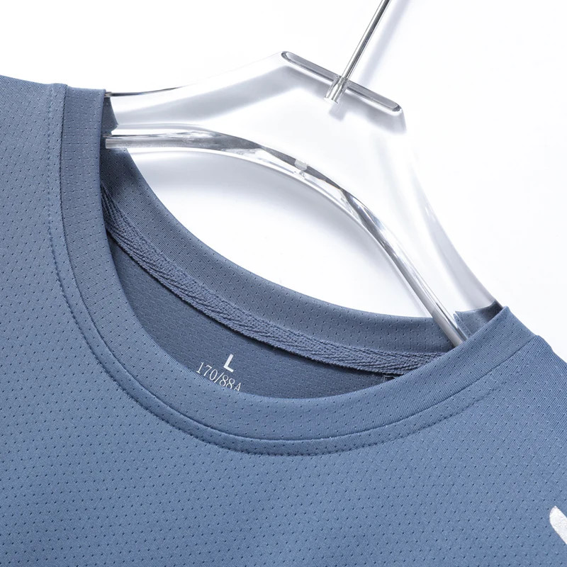 Men’s Running Quick Drying T-shirts Breathable Hiking Fishing Tees.