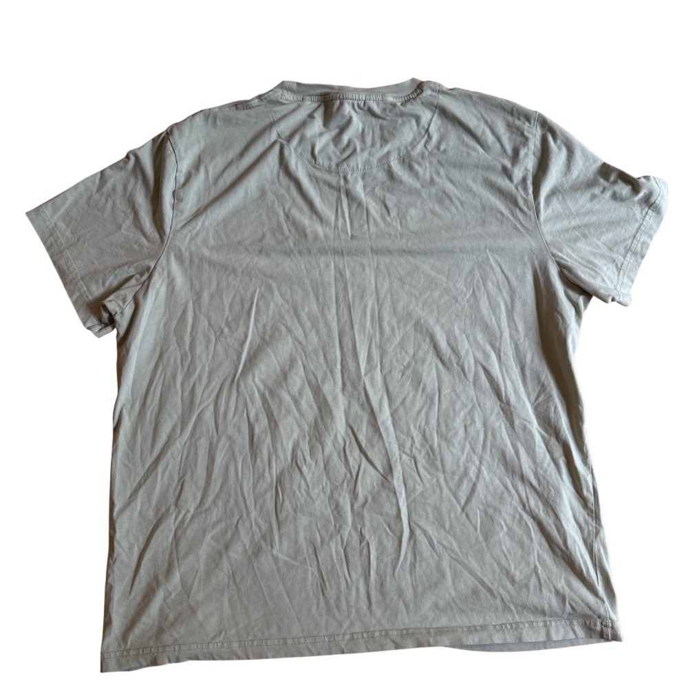 Porter & Ash Performance Tee Men’s XL Blue/Gray Stretch T Shirt Cotton Elastane