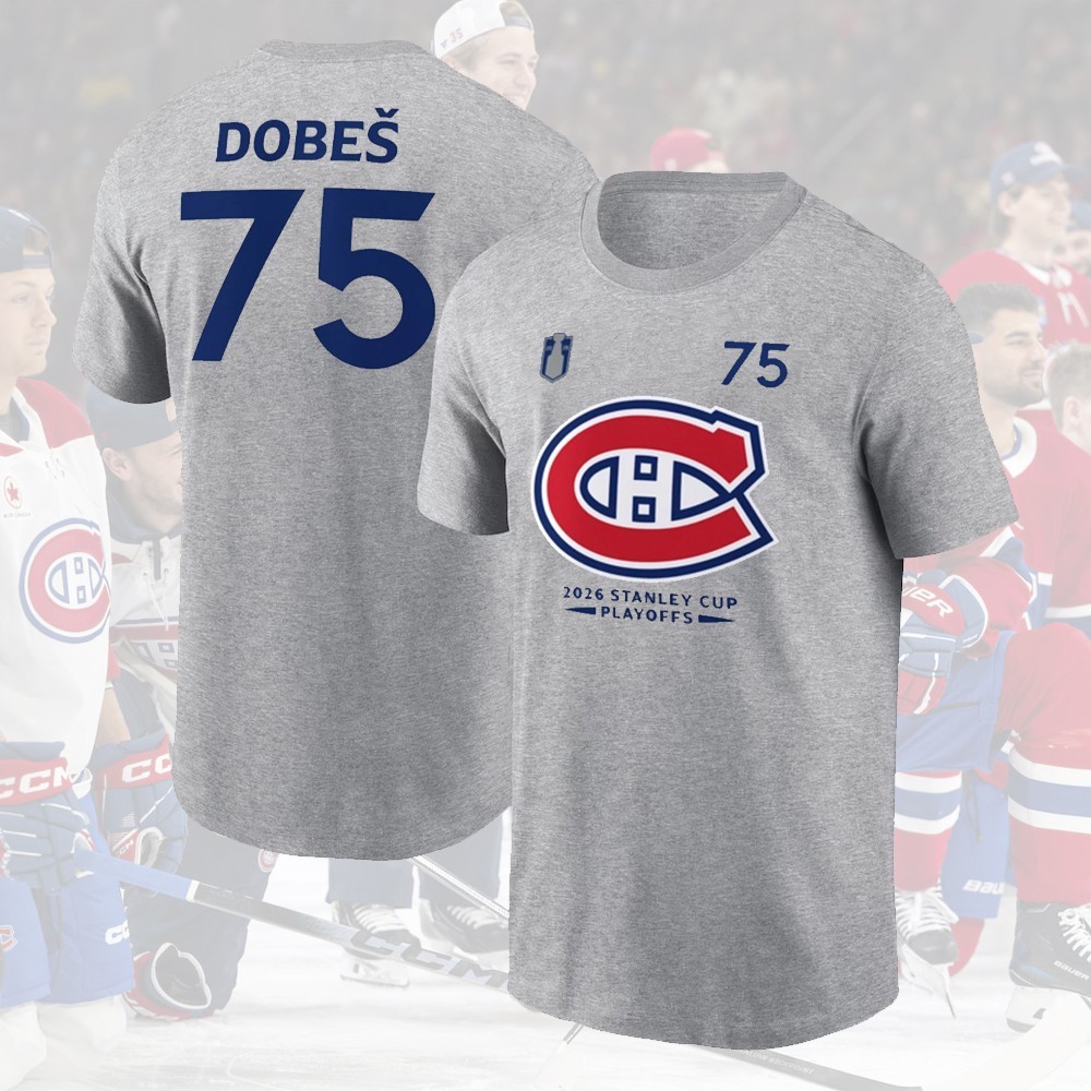 Montreal Team 2026 Playoffs Name & Number Collection: Hutson, Caufield, Suzuki