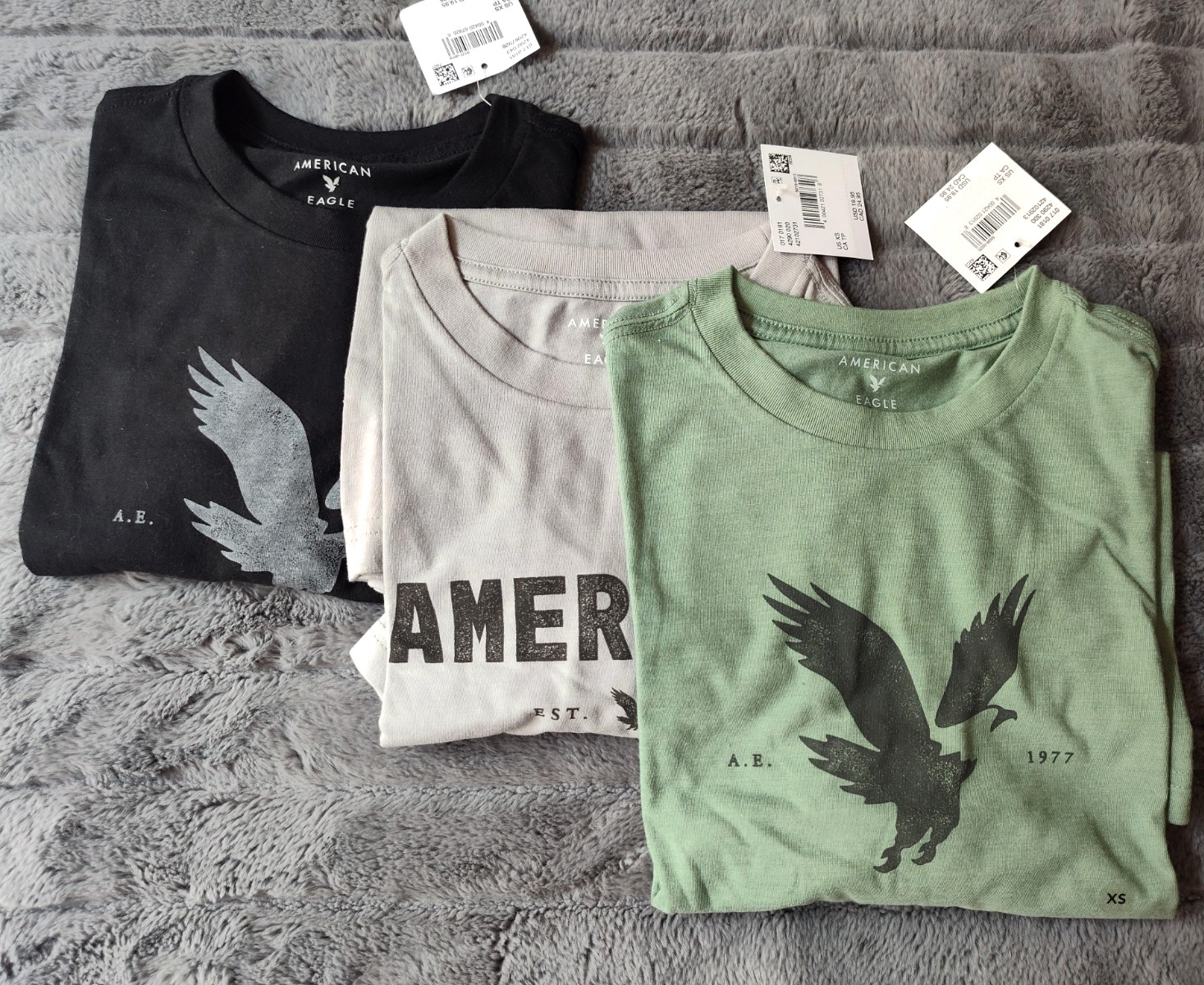 American Eagle Outfitters Men’s Youth Cotton Blend T-Shirt Size XS ST30
