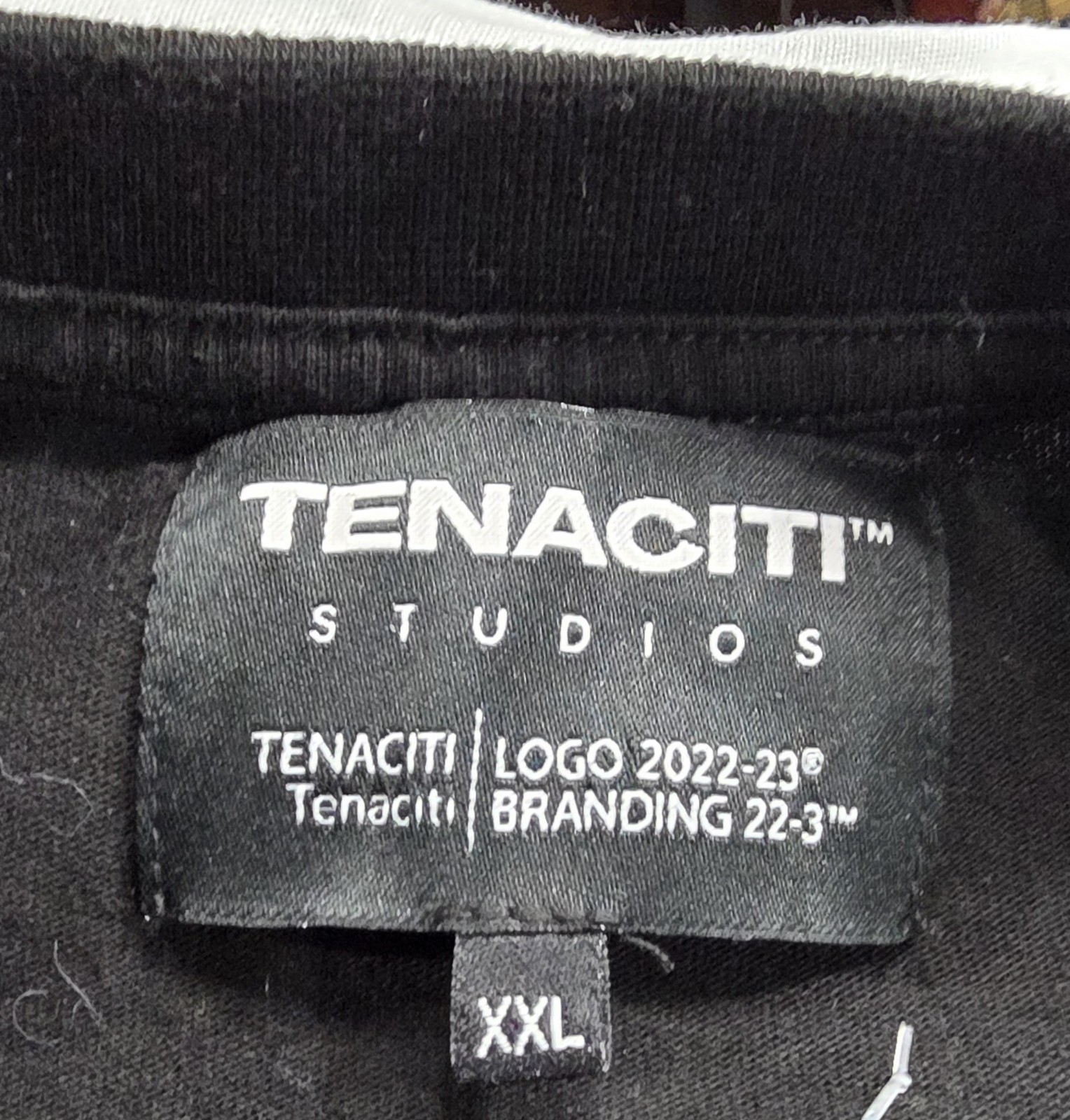 TENACITI Studios – Spider Staple 2 Tee (Nu Spider) Black & Gold Men’s Size XXL