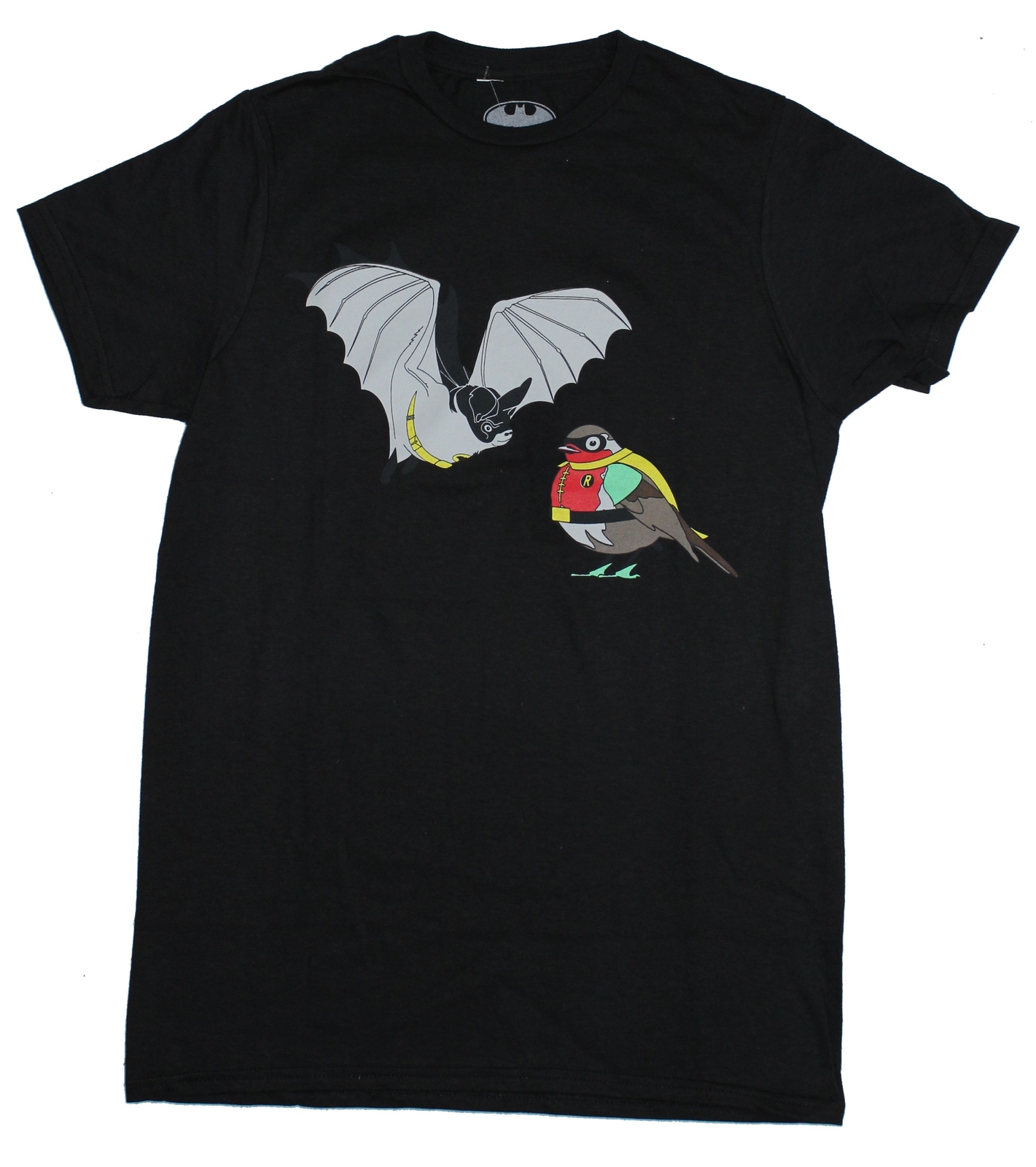 Batman & Robin DC Comics Mens T-Shirt – Literally A Bat & Robin