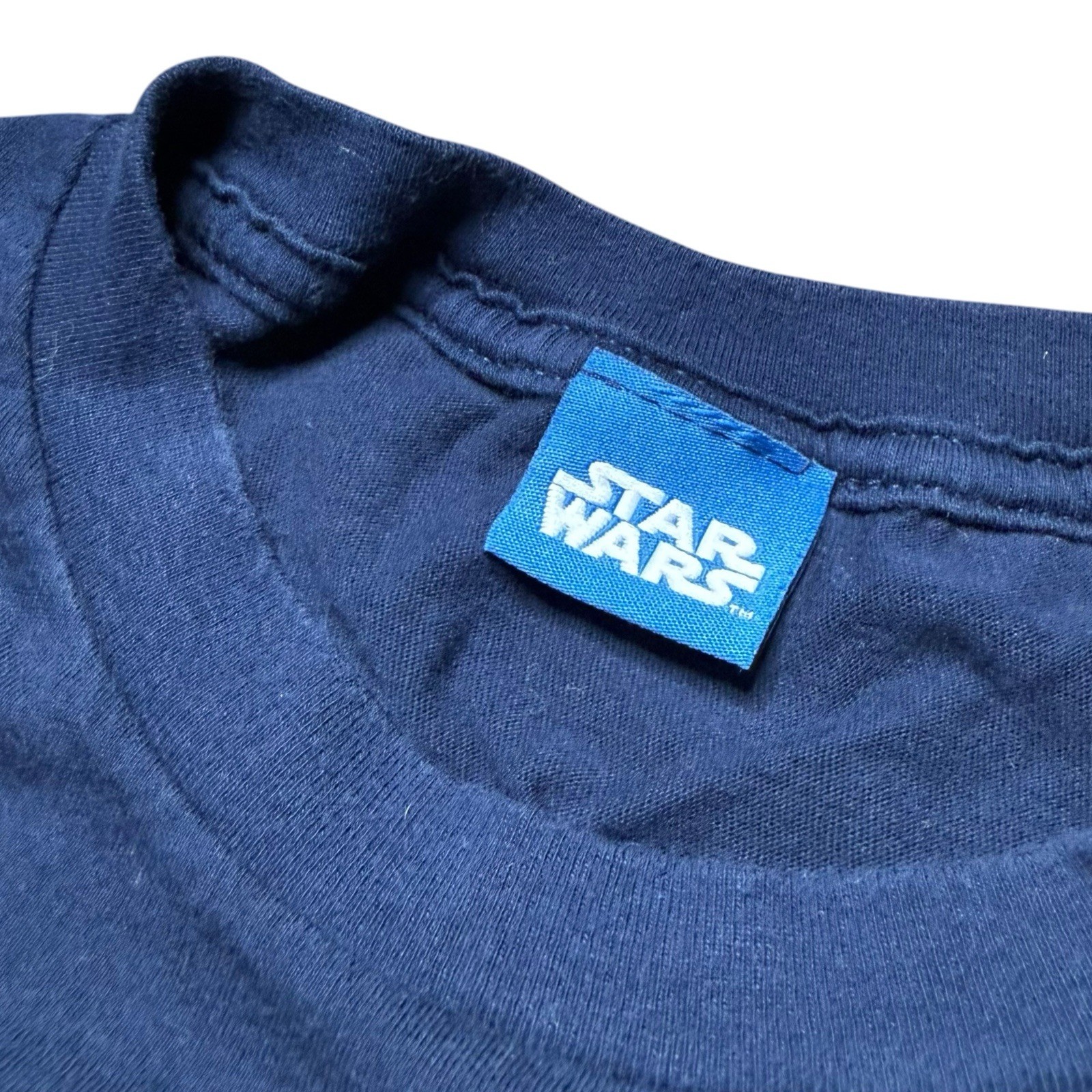 Star Wars Darth Vader Don’t Hate the Player Gag Graphic T Shirt XL Navy Blue
