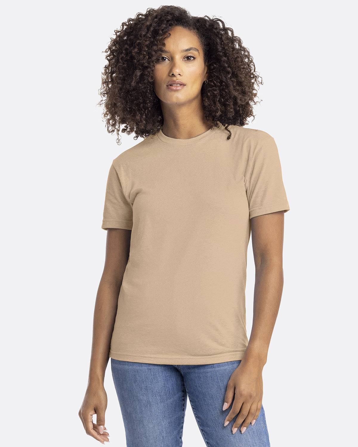 3 Pack Of Next Level Apparel Unisex CVC Crewneck Stylish T Shirt T-Shirt N6210