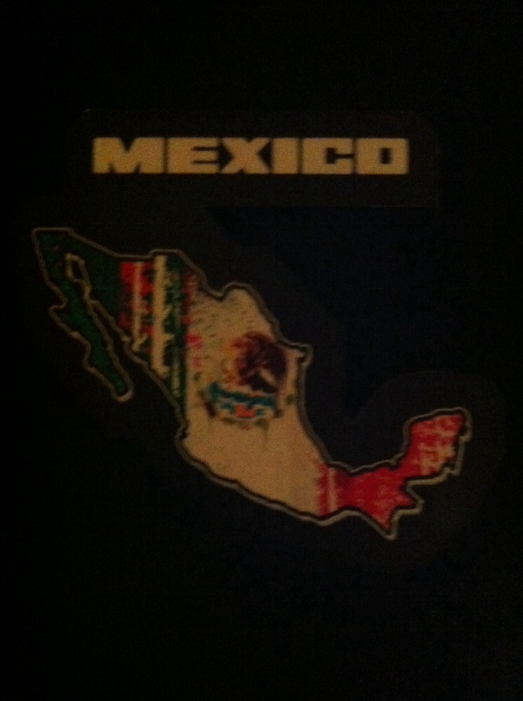 Mexico Flag Sound Activated Lights Up LED Light EL T-Shirt S/L/L/XL/XXL