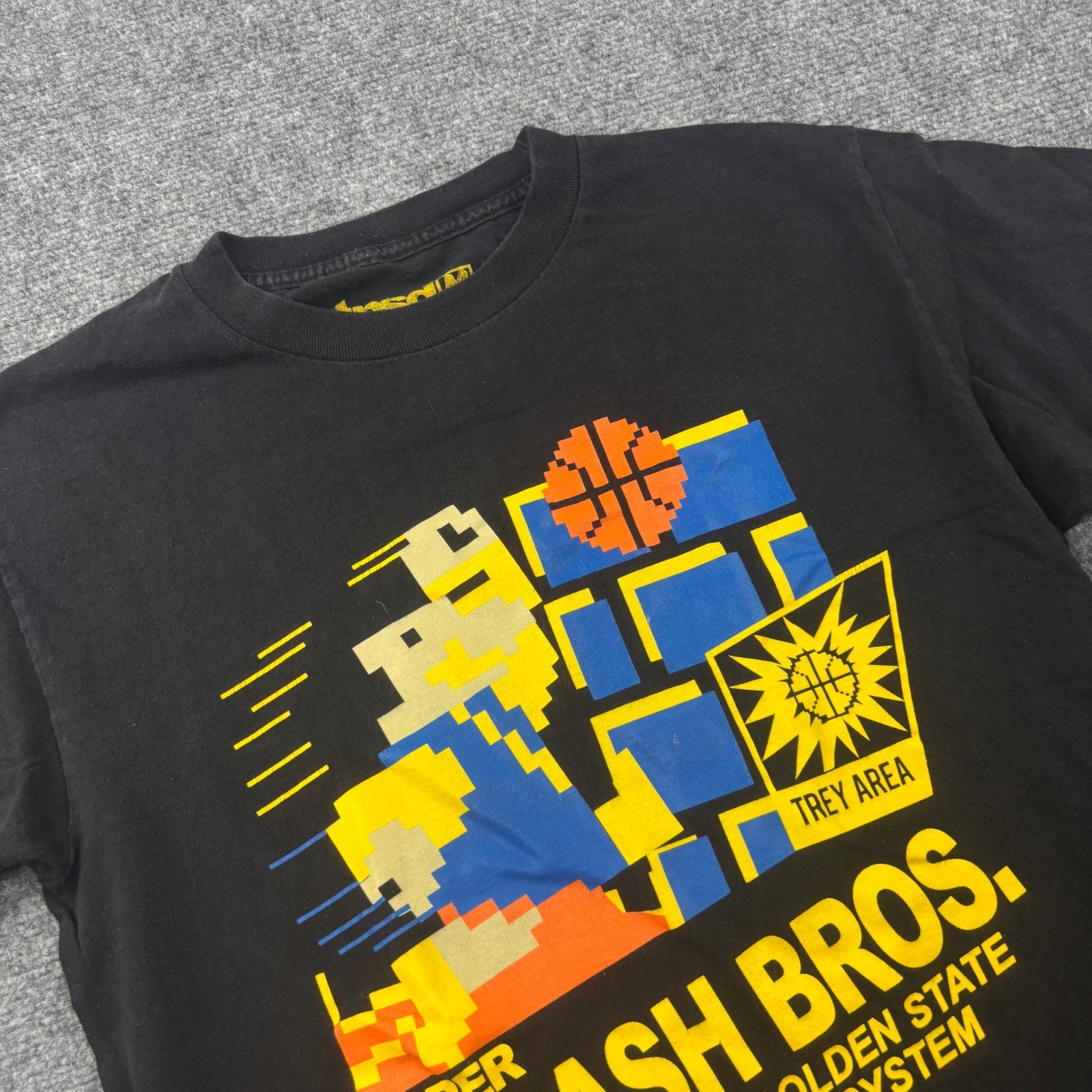 TPSD T-Shirt Medium Black Super Splash Bros Golden State Warriors Men’s