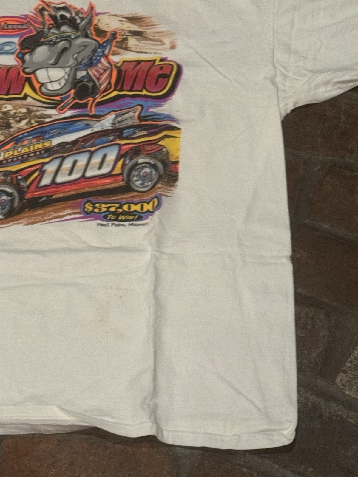 VTG 2003 Show-Me 100 Dirt Track Racing T-Shirt West Plains Speedway Size 3XL