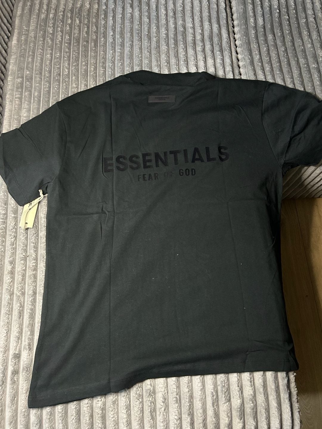 Fear of God Essentials T-Shirt Stretch Limo Black