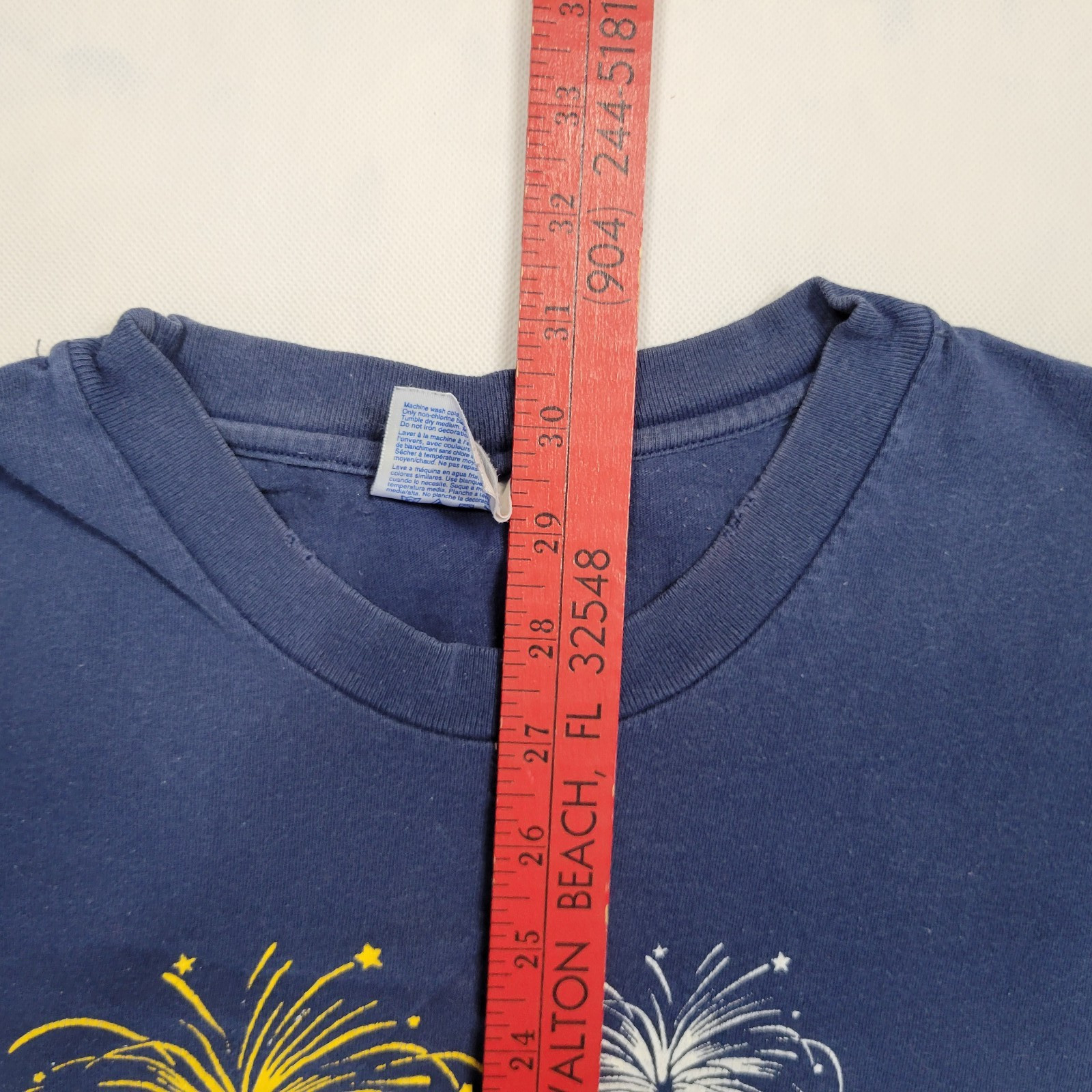 VTG Wal-Mart Smiley Uncle Sam “I Want To Help You” Hanes T Shirt Store 944 Sz 3X