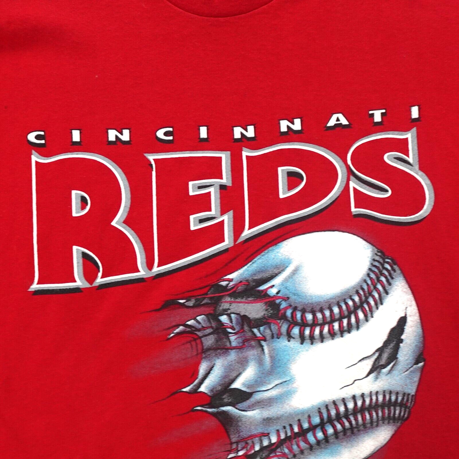 Vintage Starter Cincinnati Reds T Shirt Men’s Size L Single Stitch Short Sleeve
