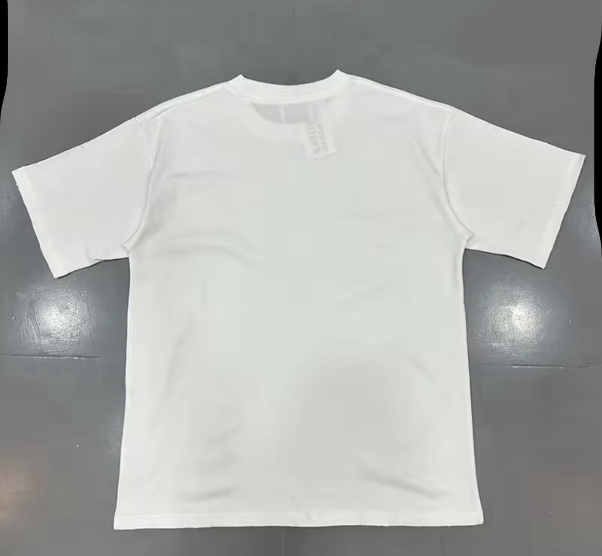 SATOSHI NAKAMOTO Logo T Shirt Men Large White Crew Neck Made in USA Short Sleeve