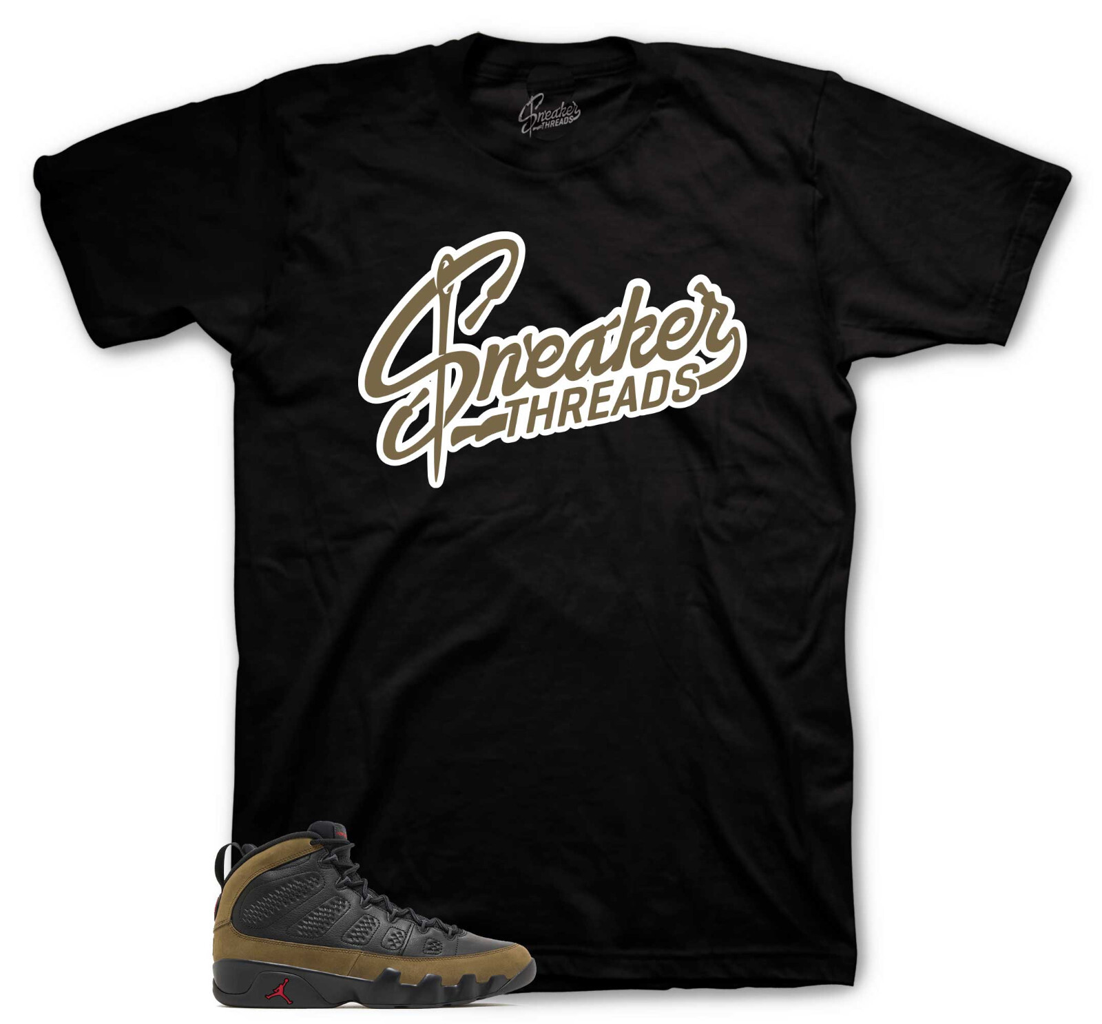 Shirt To Match Jordan 9 Olive – Sneaker Threads Sneaker Tees